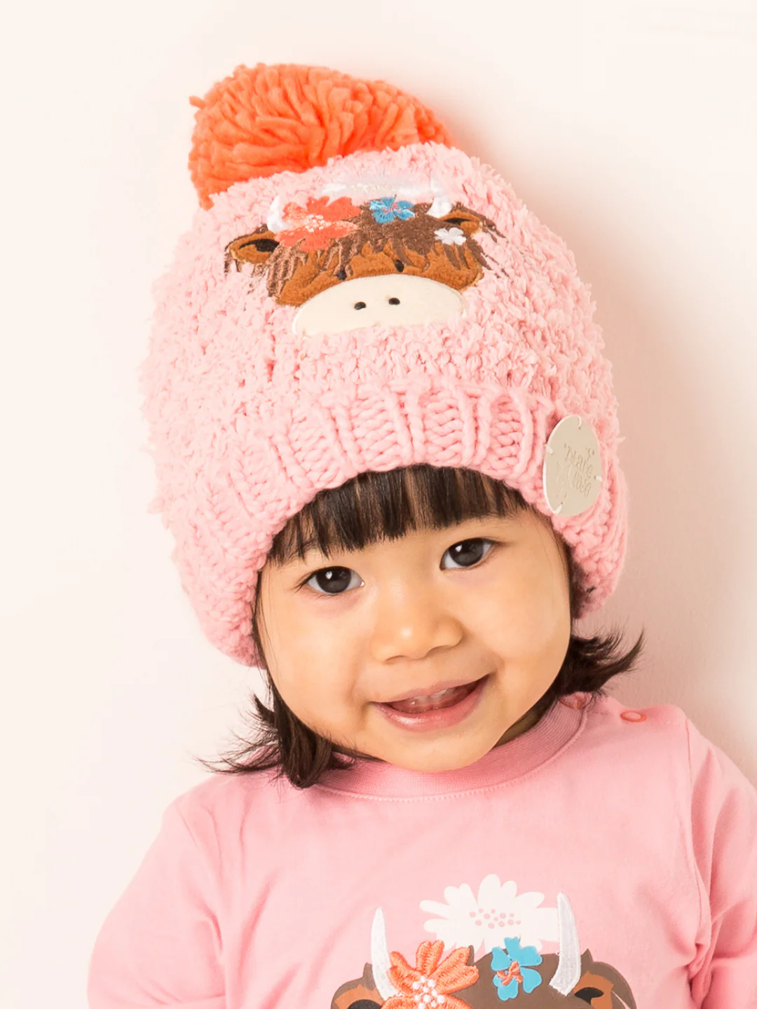 Bonnie Highland Cow Winter Hat - Image 2