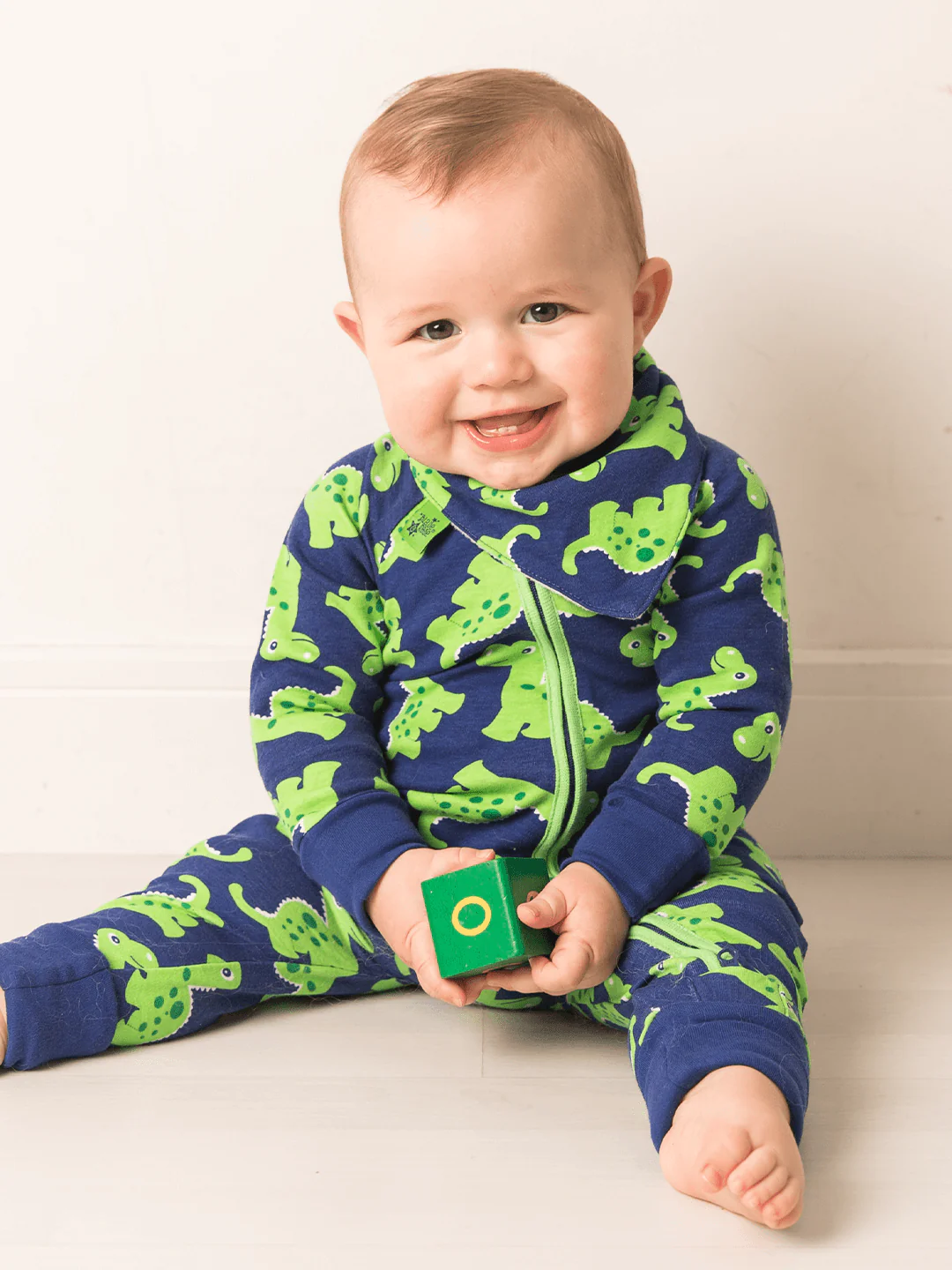 Maple the Dino Zip-Up Romper Playsuit - Image 5